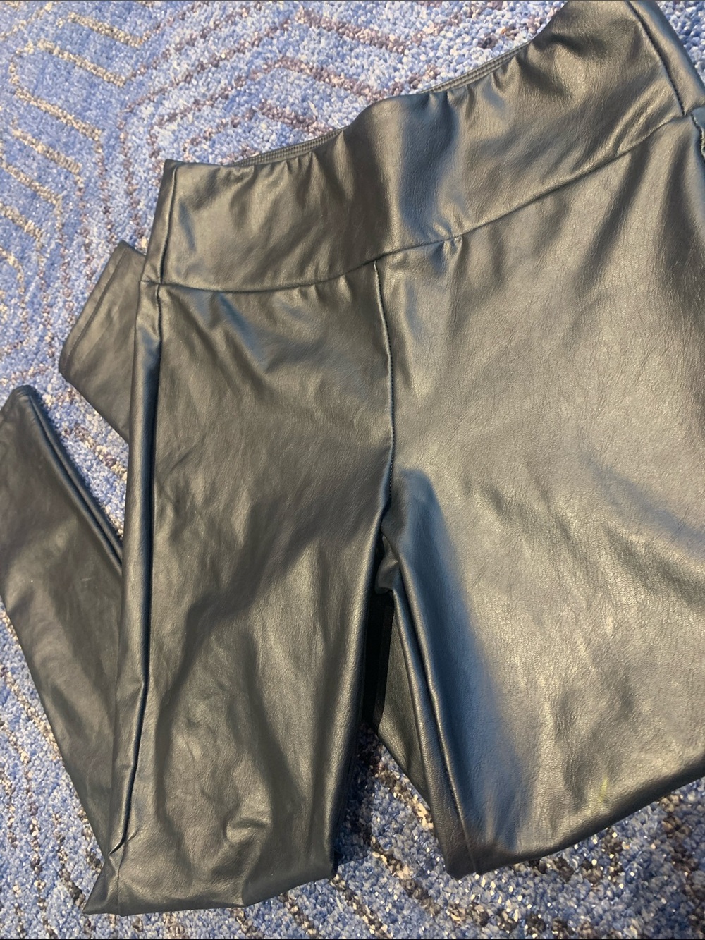 Kendall & Kylie Black Faux Leather Leggings